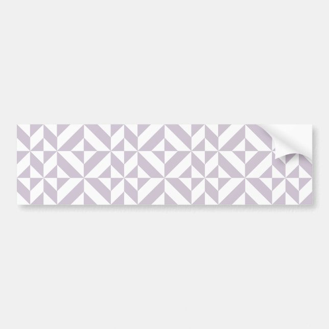 Autocollant De Voiture Motif de cube de pale Cool géométrique (Devant)
