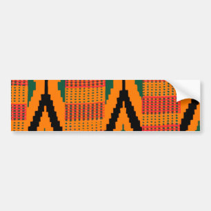 Autocollant De Voiture Motif de Kente