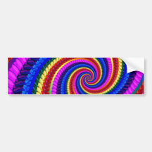 Motif de remous d'art de fractale d'arc-en-ciel