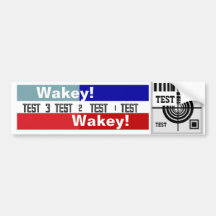 Motif d'essai Wakey Wakey