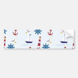 Autocollant De Voiture Motif nautique