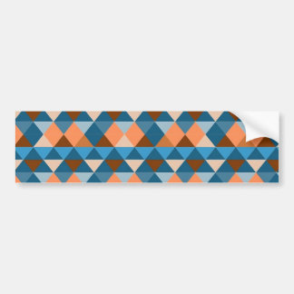 Autocollant De Voiture Motif triangle rétro