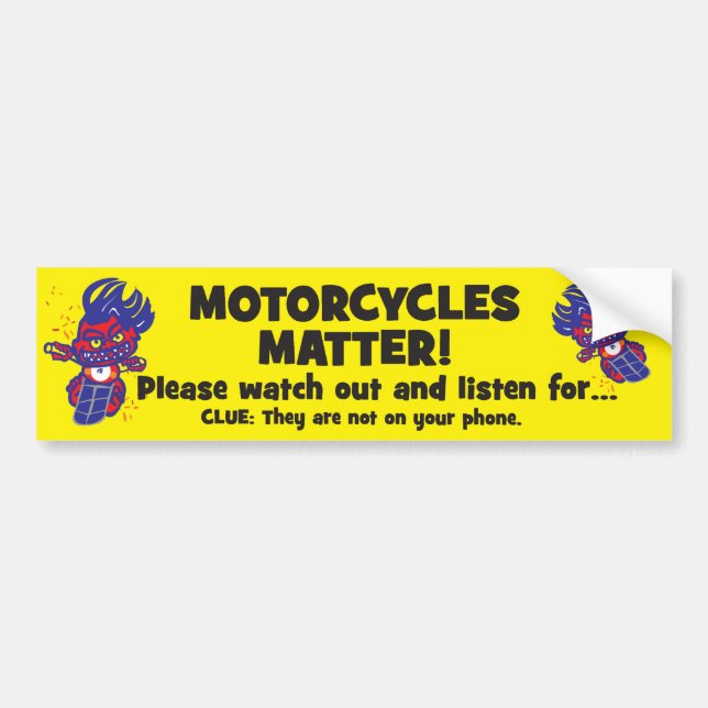 Autocollant De Voiture motocyclette (Devant)