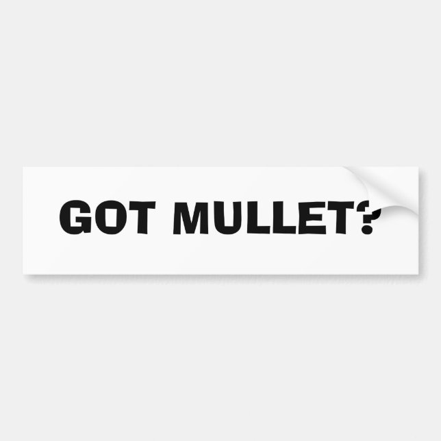 AUTOCOLLANT DE VOITURE MULET OBTENU ? (Devant)