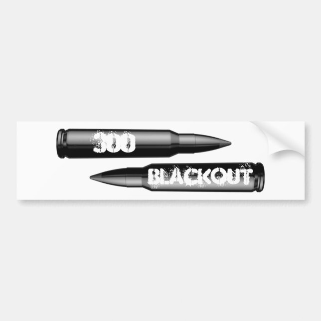 Autocollant De Voiture Munitions de 300 pannes d'électricité (Devant)