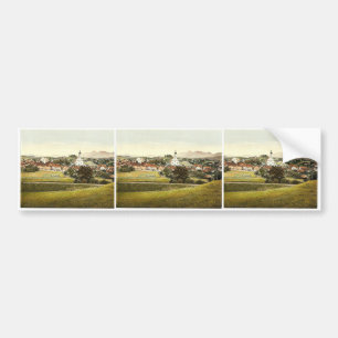 Autocollant De Voiture Murnau, vue générale, magni de la Bavière