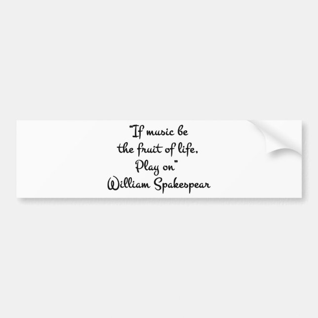 Autocollant De Voiture musicFruit (Devant)