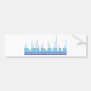 Autocollant De Voiture Musique d'égaliseur