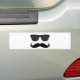 Autocollant De Voiture Mustache noire et lunettes de soleil Cadeau Humour (On Car)