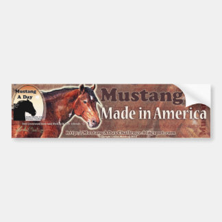 Autocollant De Voiture Mustang : Fait dans le Greasewood de Davy de ~ de