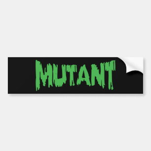 AUTOCOLLANT DE VOITURE MUTANT