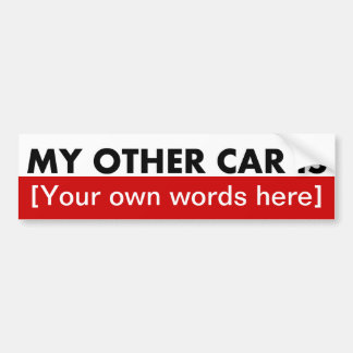 Autocollant De Voiture my-other-car-is-modèle-02