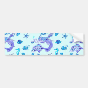 Autocollant De Voiture Mystic Fairy Purple Créature
