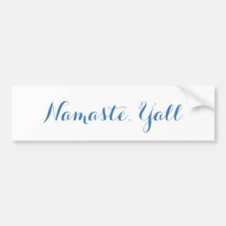 Autocollant De Voiture Namaste, vous adhésif pour pare-chocs