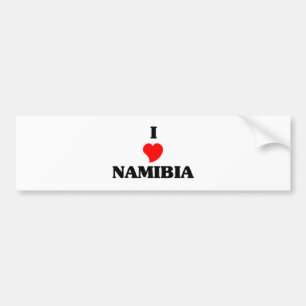 AUTOCOLLANT DE VOITURE NAMIBIE