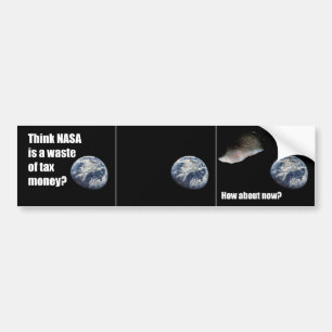 AUTOCOLLANT DE VOITURE NASA