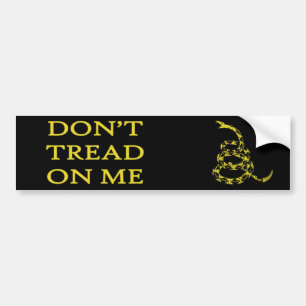 Autocollant De Voiture NE MARCHEZ PAS SUR MOI Bumpersticker