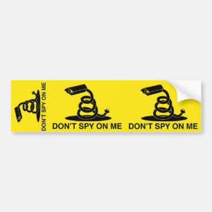 Autocollant De Voiture Ne remarquez pas sur moi le drapeau de Gadsden