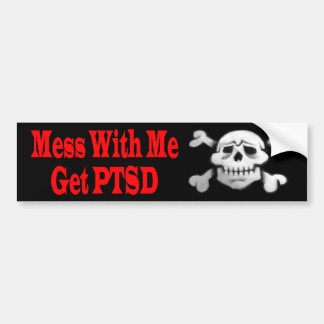 Autocollant De Voiture ne salissez pas avec moi le bumpersticker