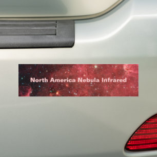 Autocollant De Voiture Nébuleuse de l'Amérique du Nord infrarouge