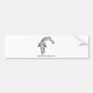 Autocollant De Voiture Nervure grincheuse