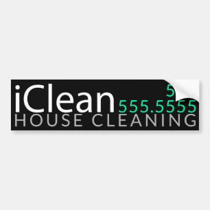 Autocollant De Voiture Nettoyage de vitres de nettoyage d'IClean.House