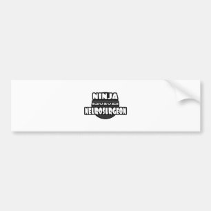Autocollant De Voiture Neurochirurgien de Ninja