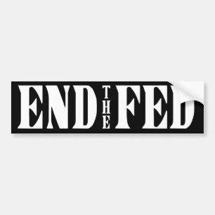 Autocollant De Voiture NEW End The Fed