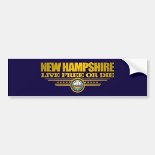 Autocollant De Voiture New Hampshire (SP)