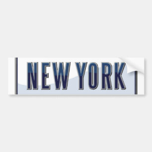 Autocollant De Voiture New York
