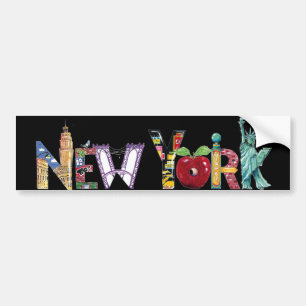 Autocollant De Voiture New York City