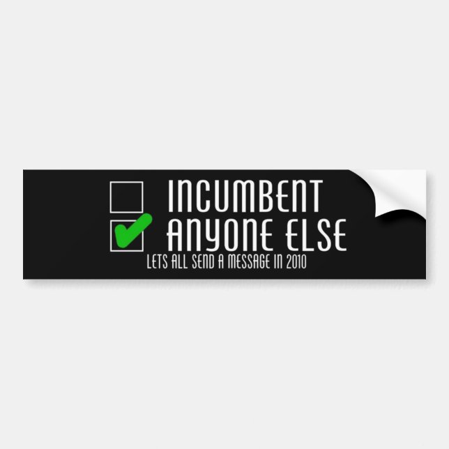 Autocollant De Voiture n'importe qui autrement (Devant)