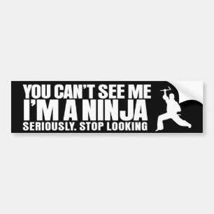 Autocollant De Voiture Ninja invisible