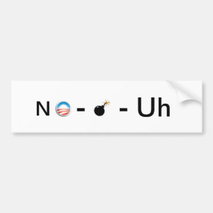 Autocollant De Voiture NoBama