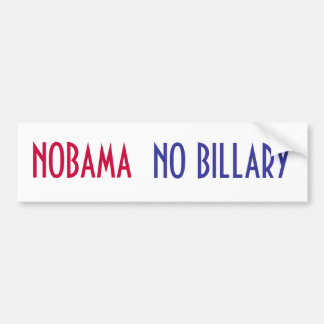 Autocollant De Voiture NOBAMA, AUCUN adhésif pour pare-chocs de BILLARY