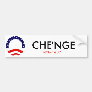 Autocollant De Voiture Nobama Che'nge