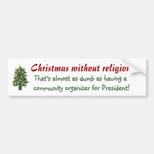 Autocollant De Voiture Noël non religieux