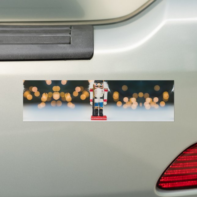 Autocollant De Voiture Noël SlipperyJoe nutcracker figurine ornement (En voiture)