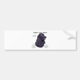 Autocollant De Voiture Noir anglais Cocker Histoire espagnole