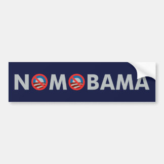 AUTOCOLLANT DE VOITURE NOMOBAMA