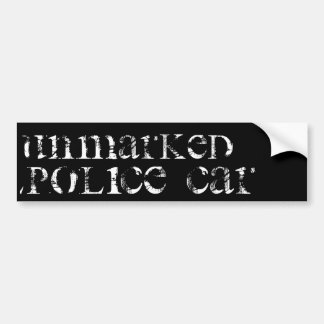 AUTOCOLLANT DE VOITURE NON MARQUÉ, VOITURE DE POLICE