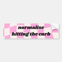 Normaliser frapper le trottoir - amusant autocolla