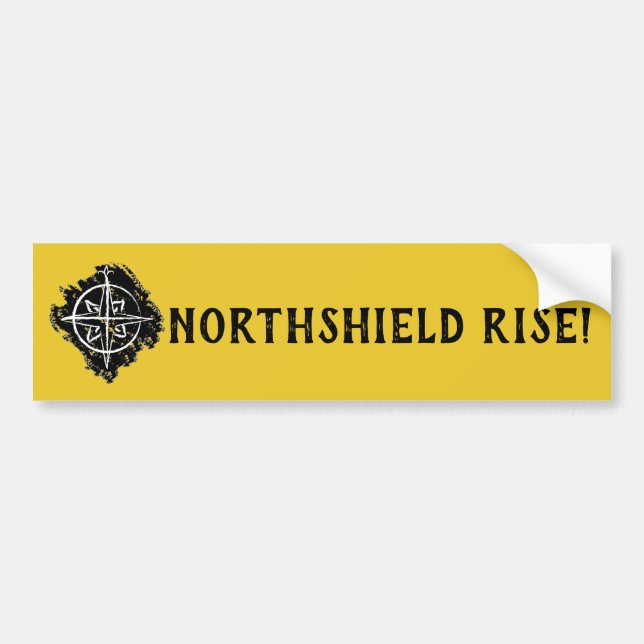 Autocollant De Voiture Northshield Rise (Devant)