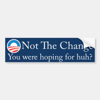 Autocollant De Voiture not_the_change