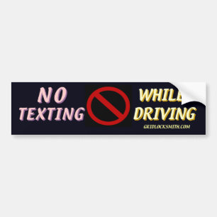 Autocollant De Voiture NoTextingWhileDriving
