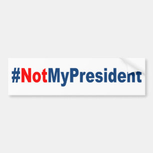 Autocollant De Voiture #NotMyPresident