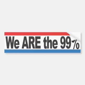 Autocollant De Voiture Nous sommes les 99%