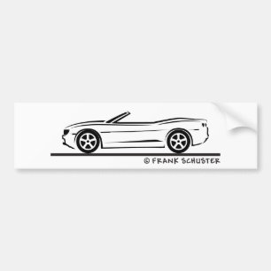 Autocollant De Voiture Nouveau Camaro convertible