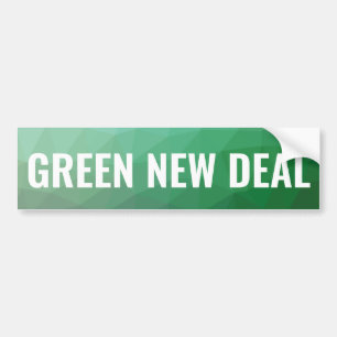 Autocollant De Voiture Nouveau contrat vert géométrique