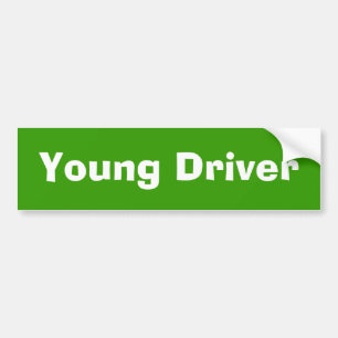 Autocollant De Voiture nouveau jeune conducteur auto-collant pare-chocs v